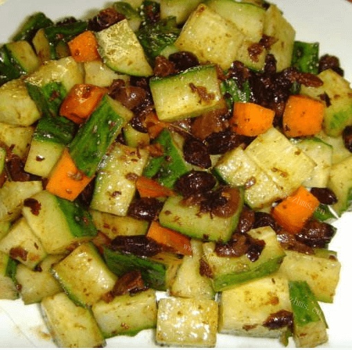 清脆香辣豆豉小黄瓜