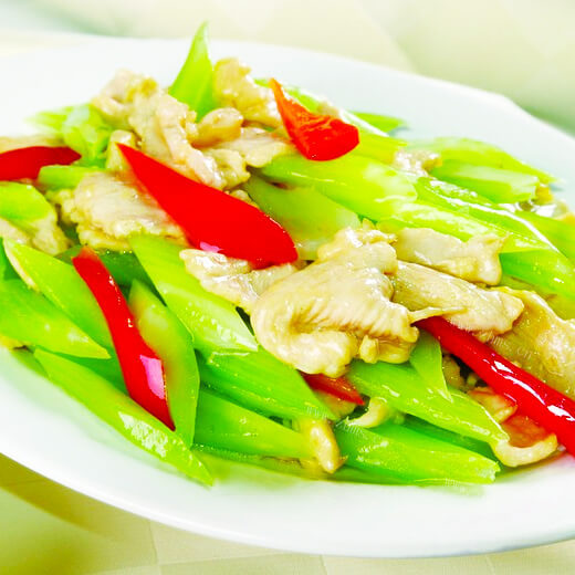 美味的柠檬溜鸡片