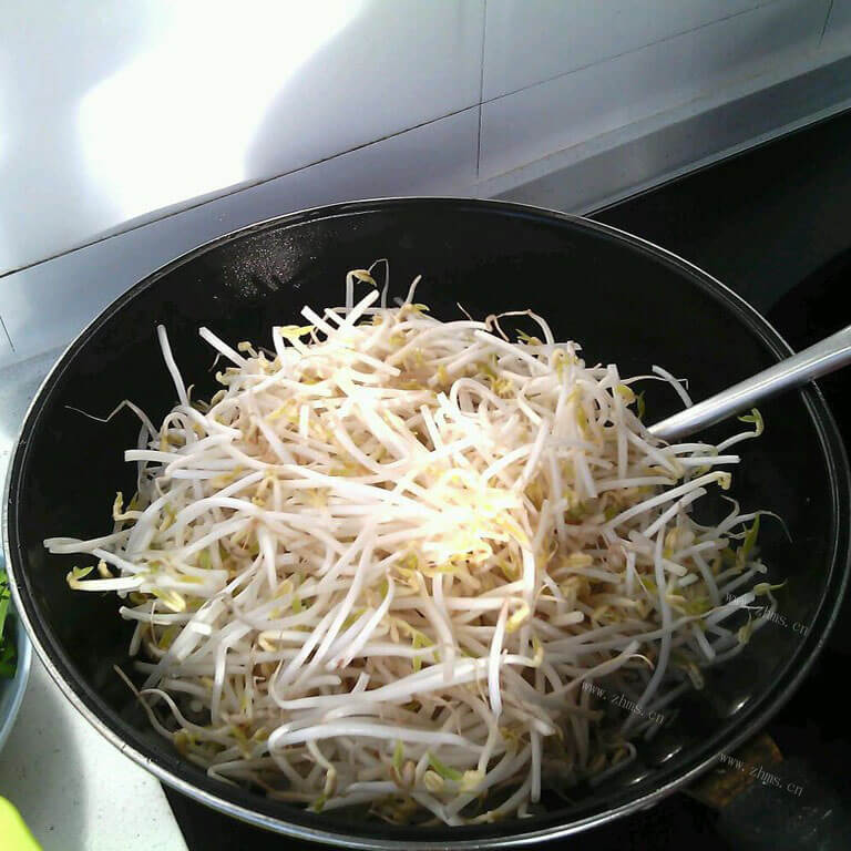 简单的淋豆芽