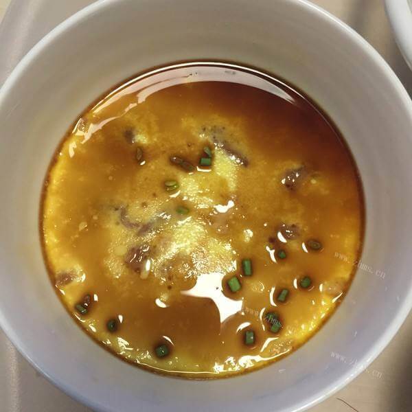 好吃的香葱鸡蛋羹