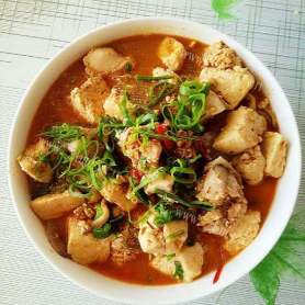 美味干锅鱼腩豆腐