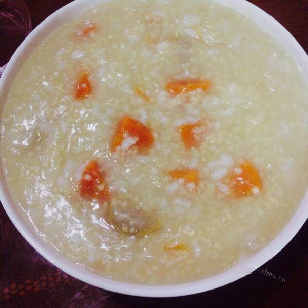 美味板栗煲黄骨鱼粥