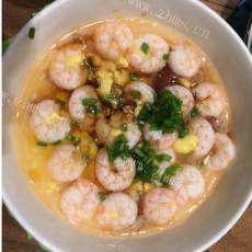 好吃的豆浆海参虾仁炖蛋