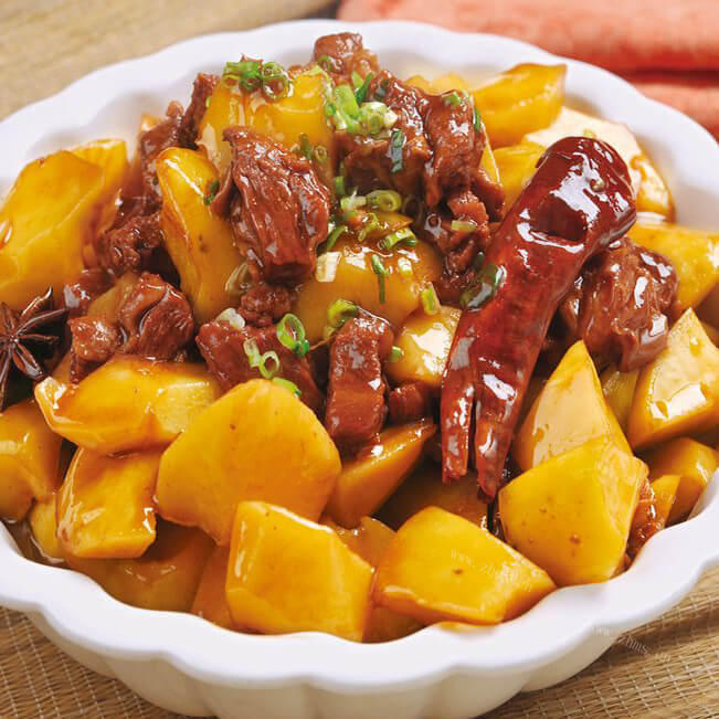 美味咖哩土豆炖牛腩