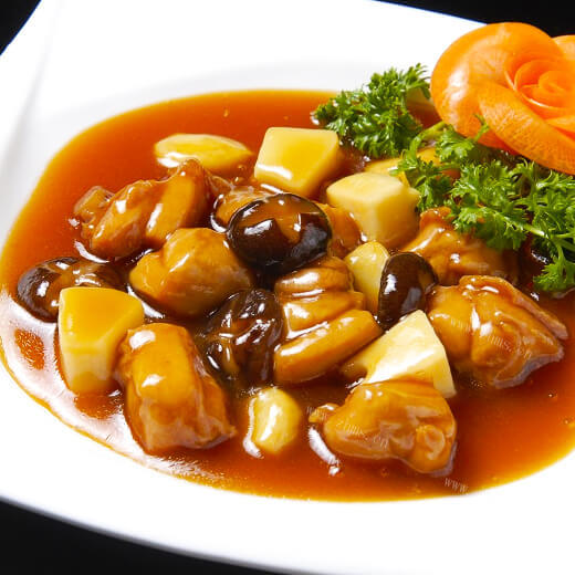 家常红烧香菇茄子