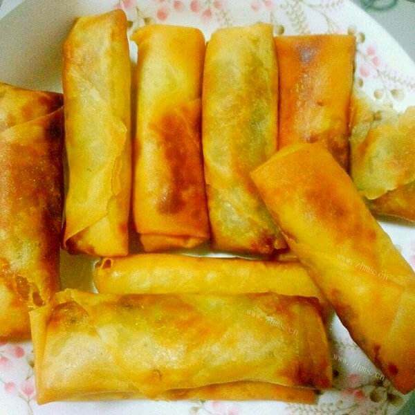 秀色美食珊瑚越南春卷