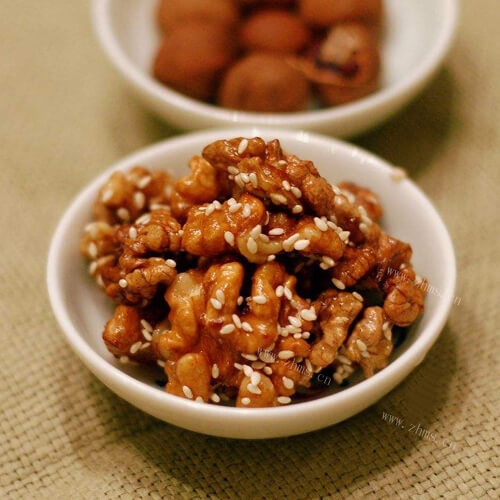 美味微波版琥珀核桃仁