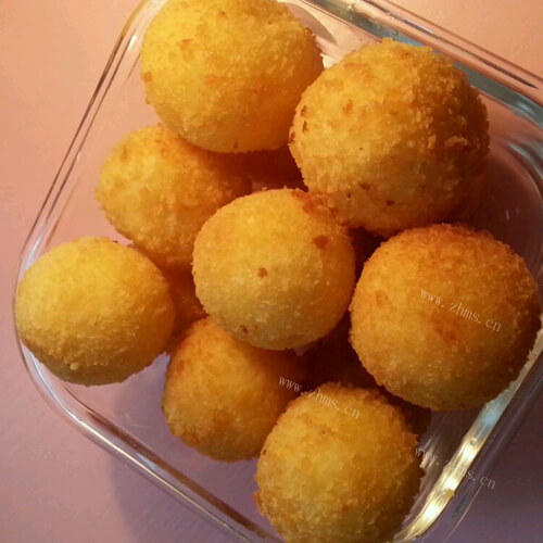 油炸土豆芝士球
