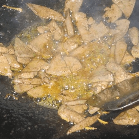 秀色可餐的菠菜猪肝汤做法图解4)