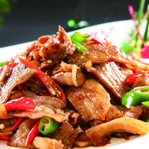 好吃的笋干香干烧肉