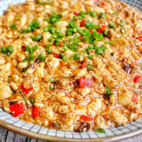 可口的麻婆豆腐末