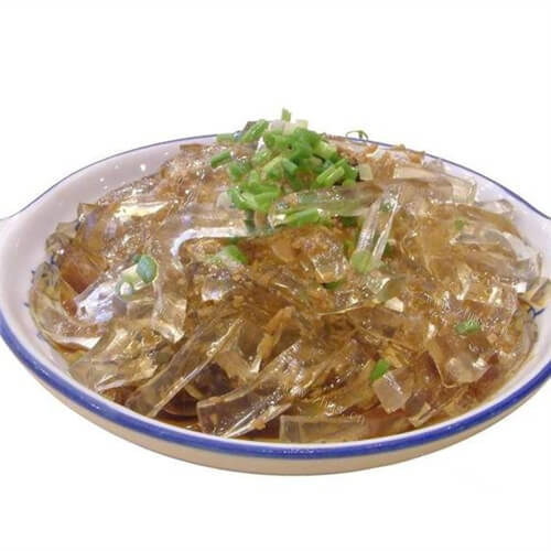 独特的鱼胶冻