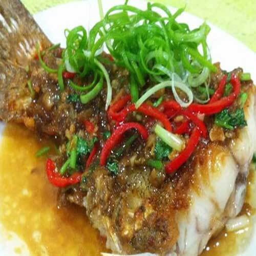 郫县豆瓣酱煎鱼