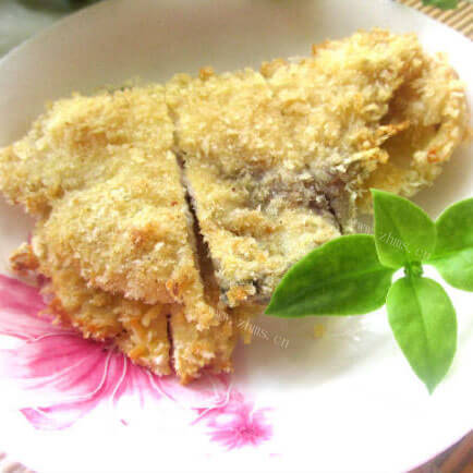 可口的酥烤鱼排