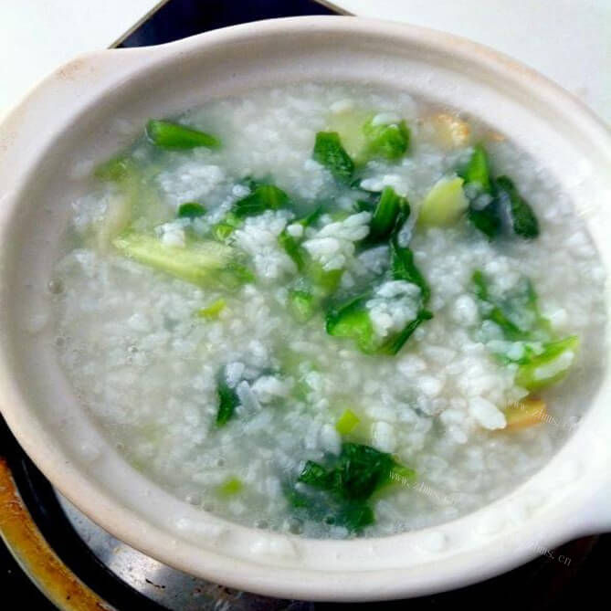清新美味蔬菜粥