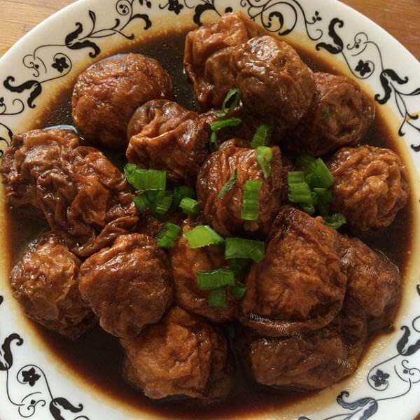 浓香酱汁面筋包肉