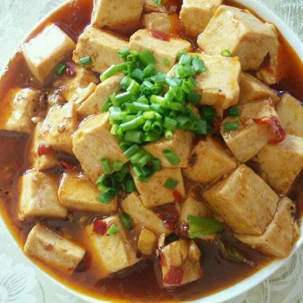 养颜黑豆豉烧豆腐