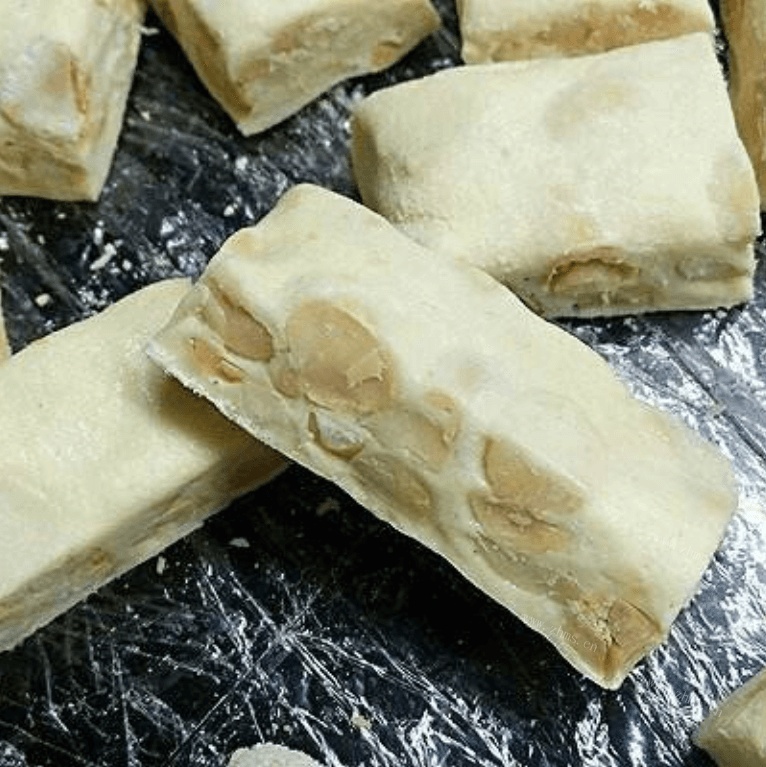 香甜美味的棉花糖自制牛轧糖