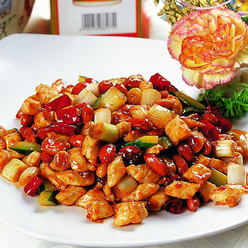 美味的酱香鸡丁
