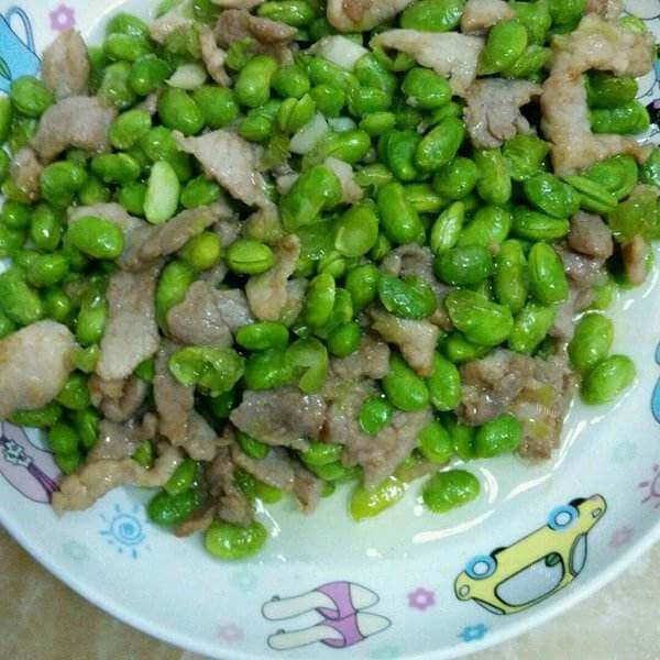 家常米豆炒肉