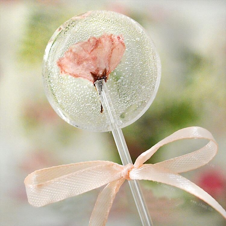好吃的樱花棒棒糖