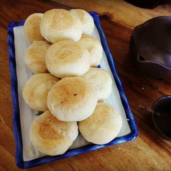 美味的自制绿豆饼