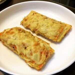 美味的芝士土豆夹