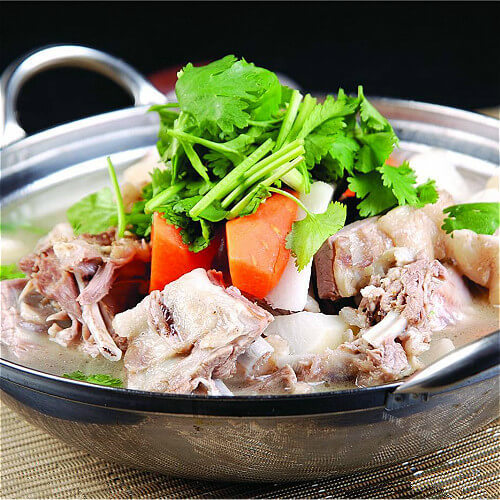 美味的暖冬萝卜羊肉锅