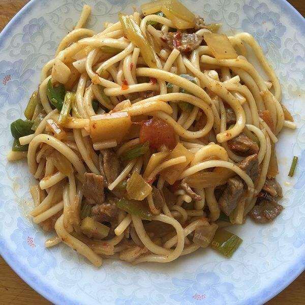 好吃的干煸二节子