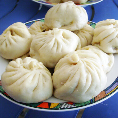 自制白菜萝卜包子