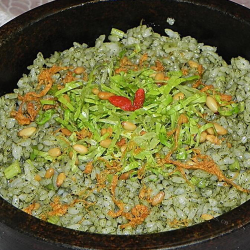 家常版红粳米炒饭