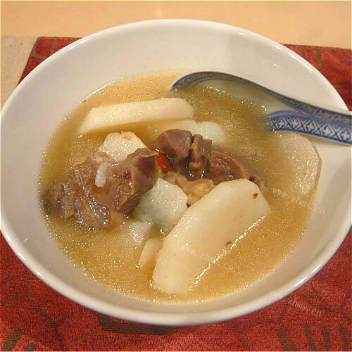 好喝的淮山羊肉汤