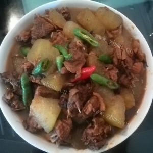 美味冬瓜焖鸭腿