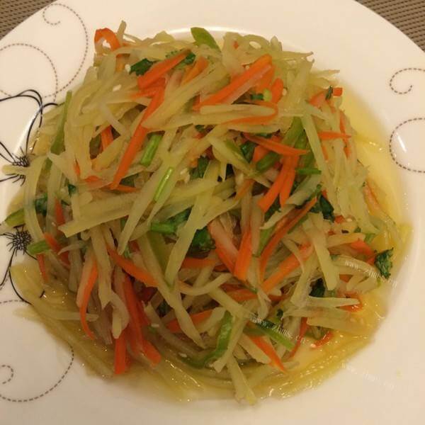 好吃的炝拌儿菜