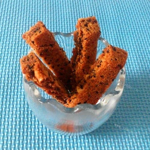 好吃的香酥芝麻坚果饼干