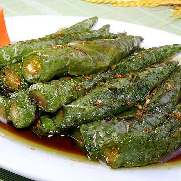 美味的虎皮尖椒