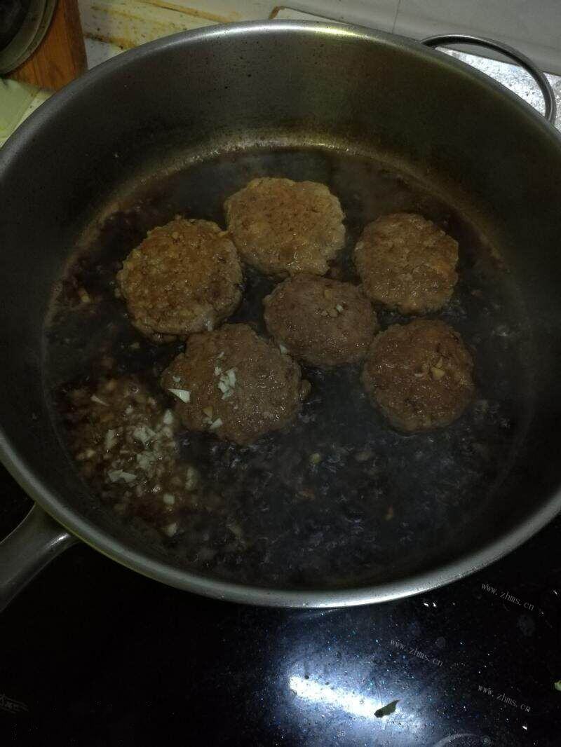 美味肉饼饭做法图解8)