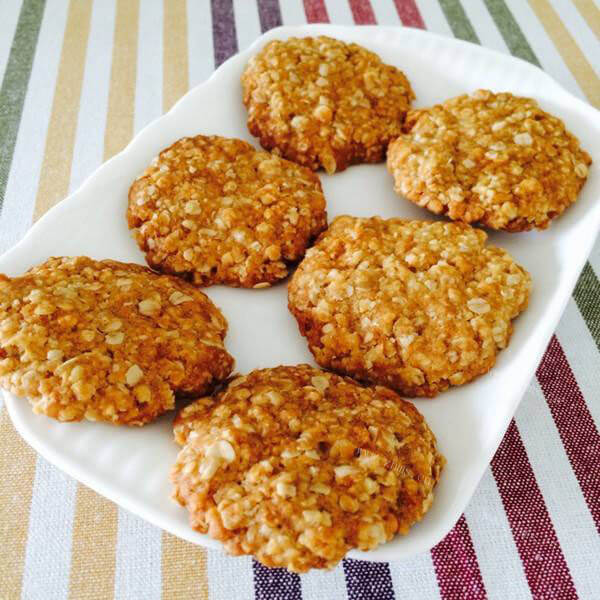 美味的咸味燕麦饼干