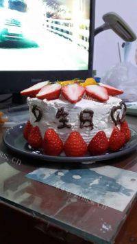 香甜的草莓蛋糕做法图解13)
