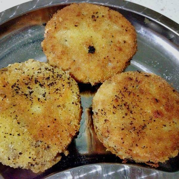 独特的南瓜发面萝卜丝饼