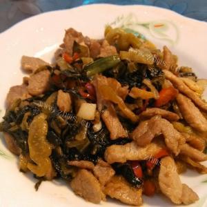 酸香美味的酸菜炒肉