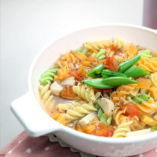 风味茄子芝士螺旋面