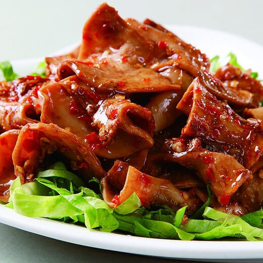下饭的牛肠炖豆腐