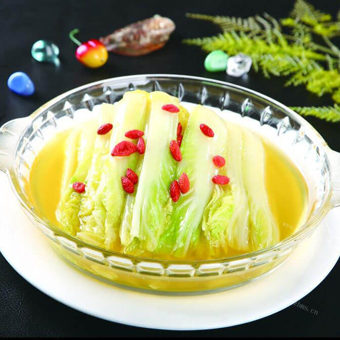 好吃的鸡肉娃娃菜