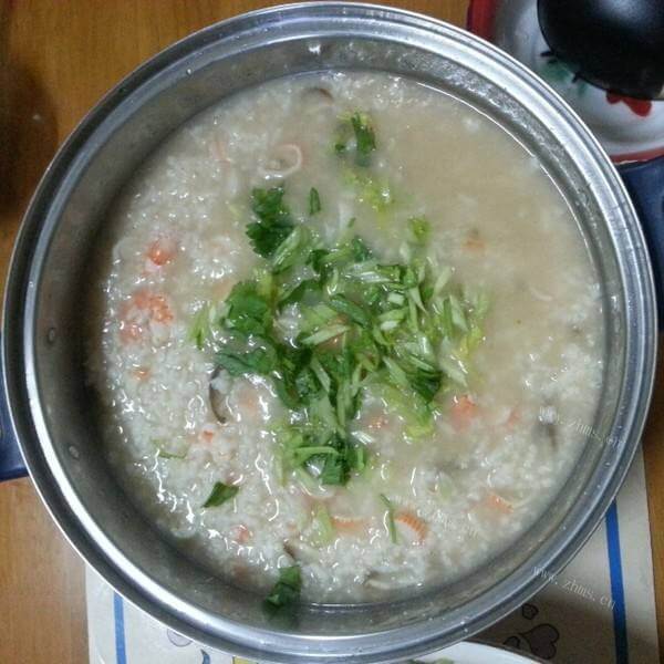 美味的一品海鲜粥