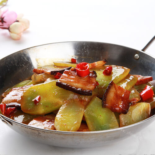美味的干锅莴笋