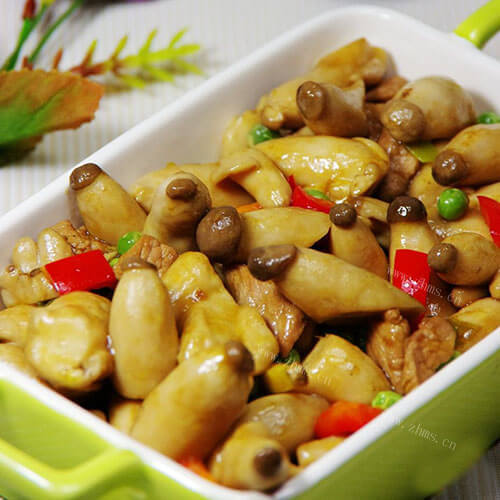 宝宝版豌豆炒杏鲍菇 