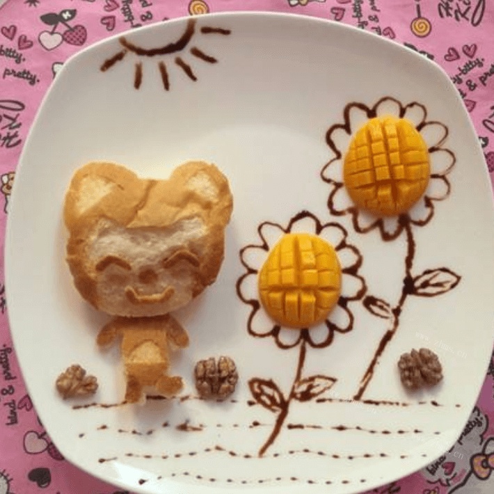 诱人的趣味童餐