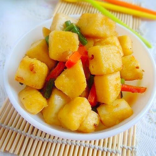 自制黄金杂蔬馒头 