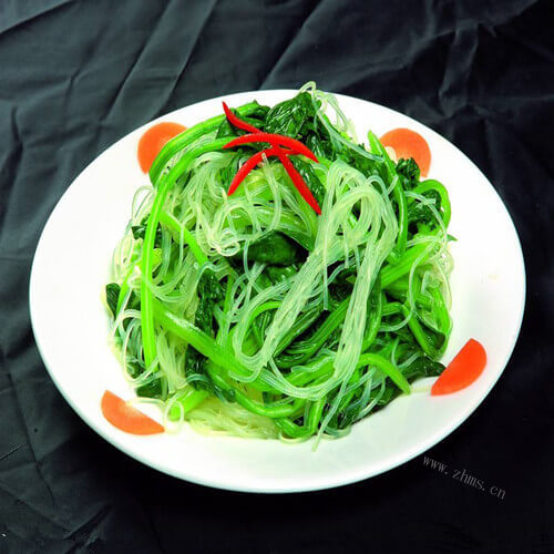 美味菠菜粉条
